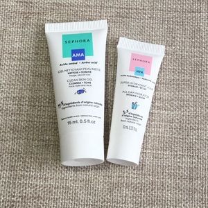 Sephora Samples-Clean Skin Gel & All Day Hydrator